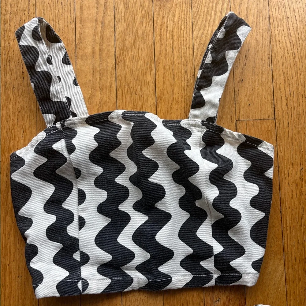 Denim zig zag pattern set - Picture 5 of 6